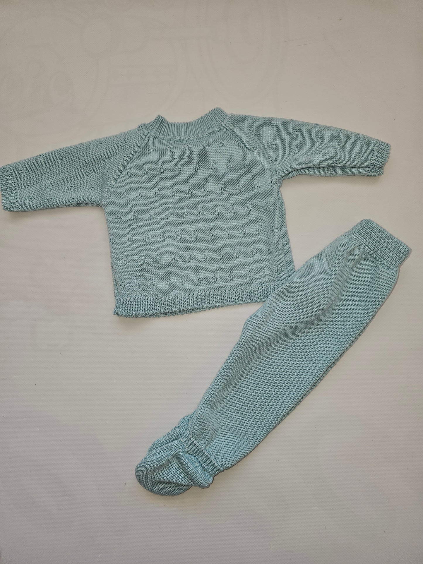 Conjunto Verde Menta