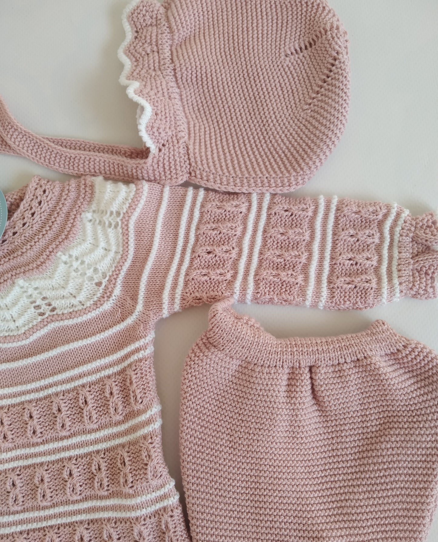 Conjunto bebé tres piezas