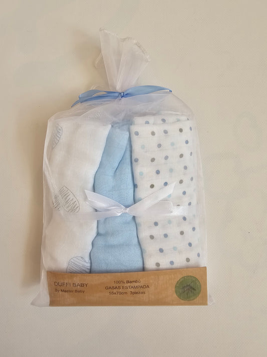 PACK MUSELINAS BAMBÚ