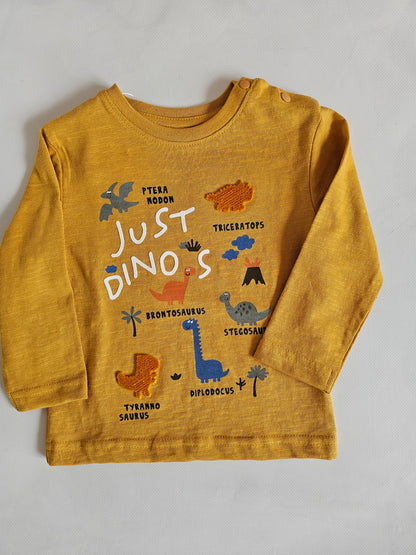 Camiseta bebé DINOSAURIOS