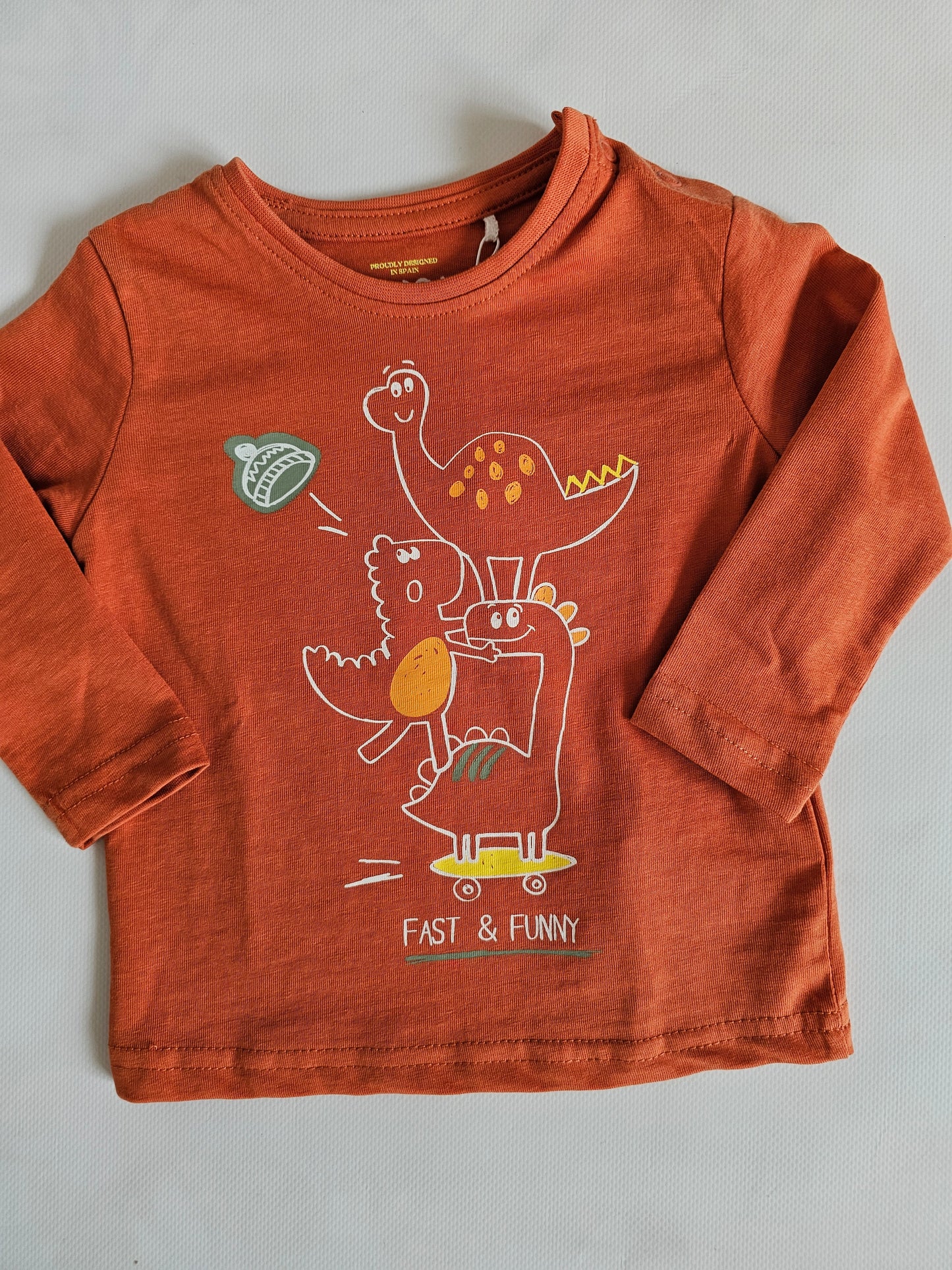 Camiseta bebé DINOSAURIOS