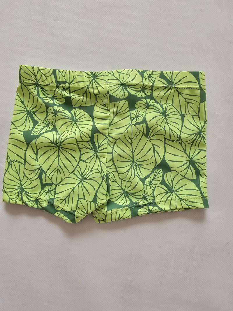 Bañador bóxer HOJAS VERDES