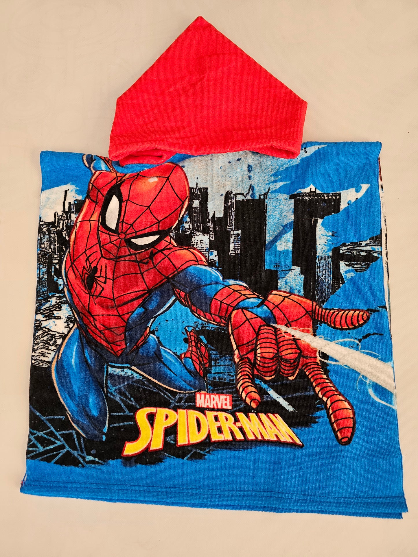 Poncho de baño SPIDERMAN