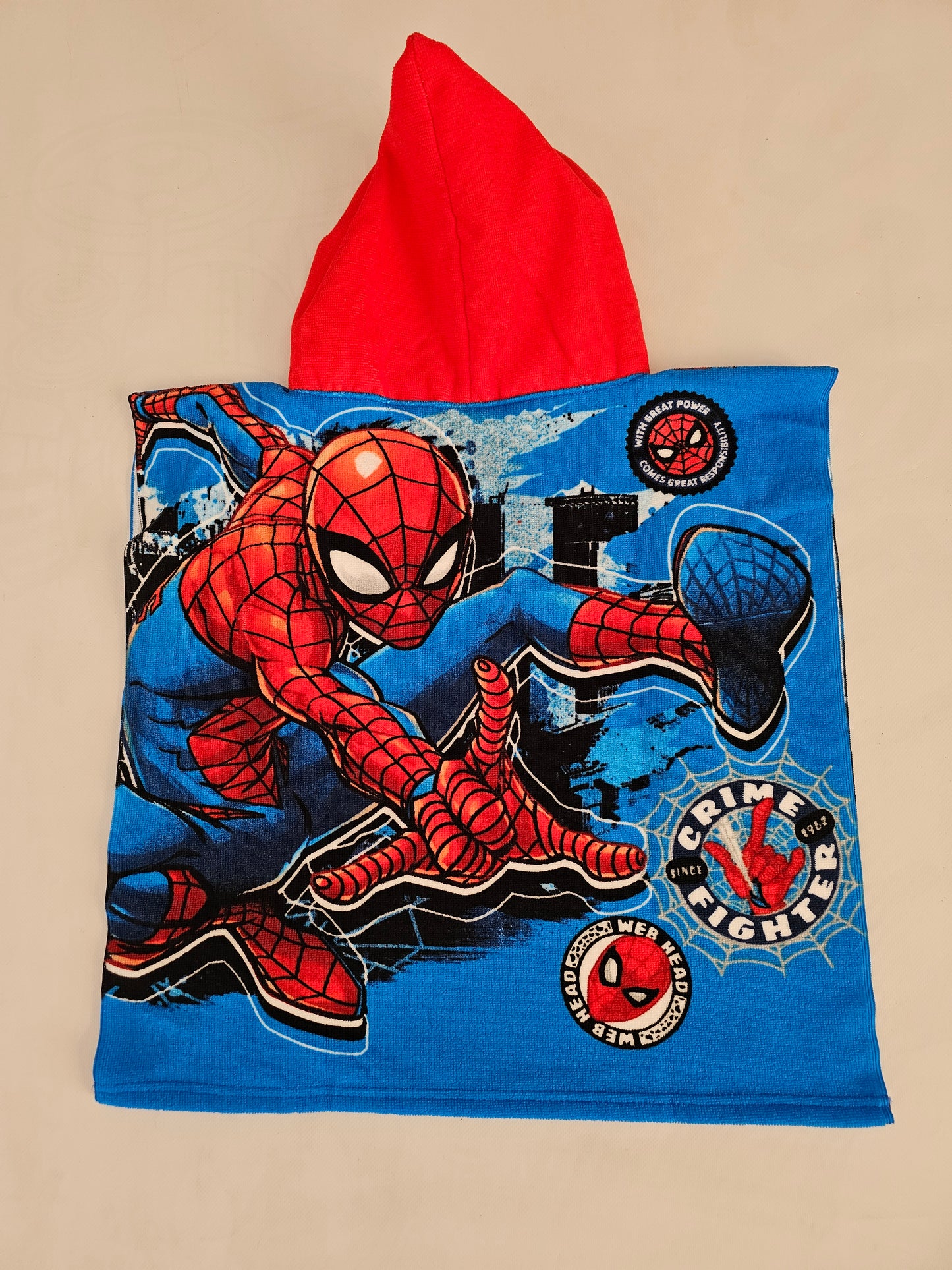 Poncho de baño SPIDERMAN