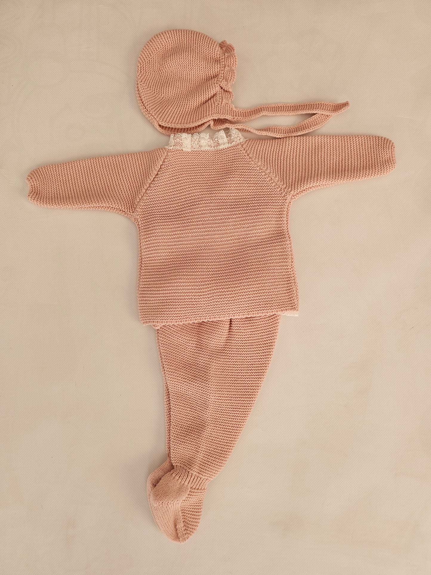 Conjunto tres piezas Puntilla