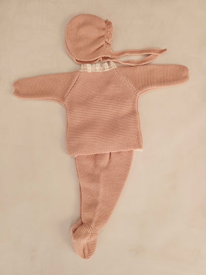 Conjunto tres piezas Puntilla