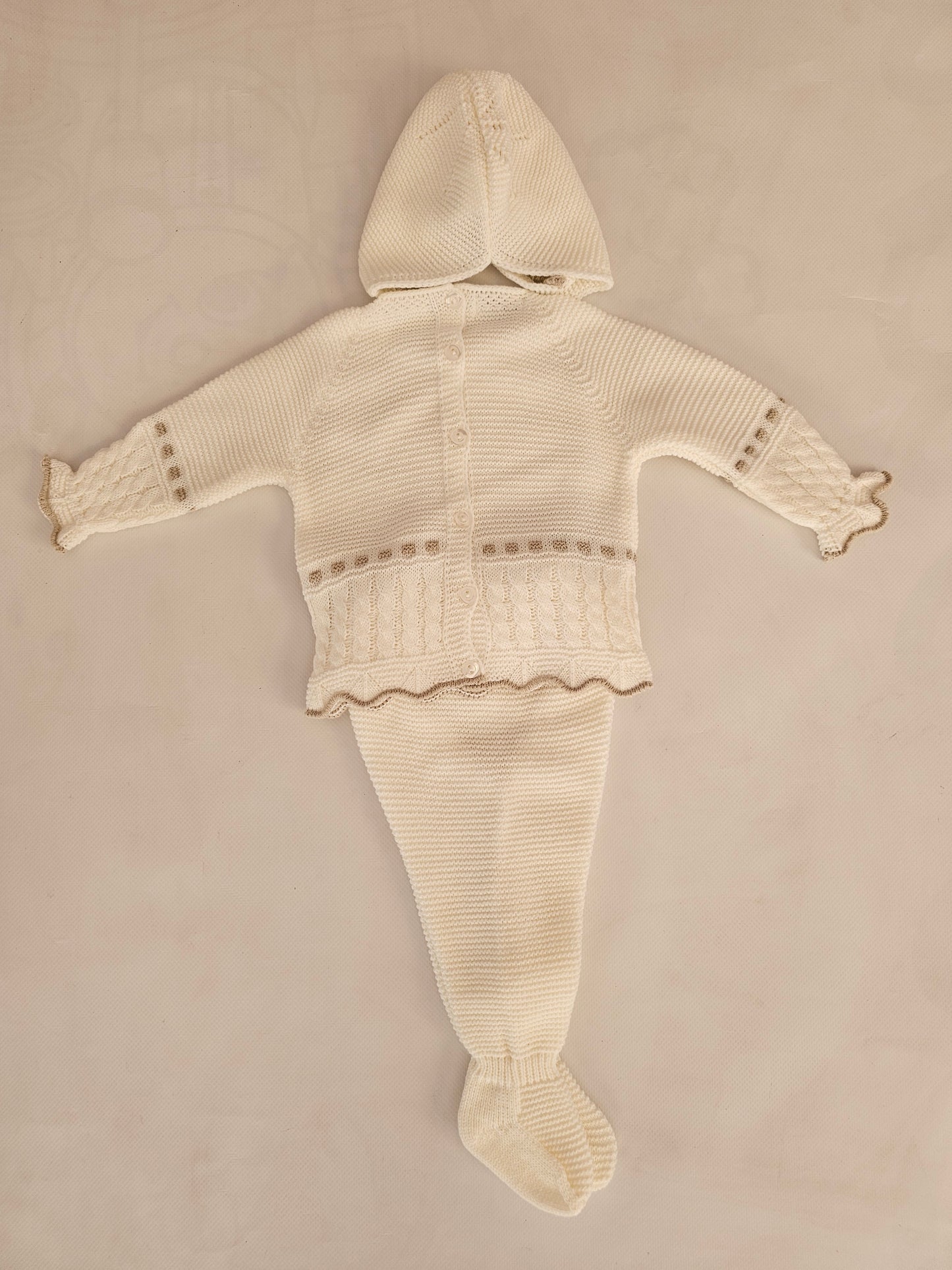 Conjunto tres piezas TRENZAS