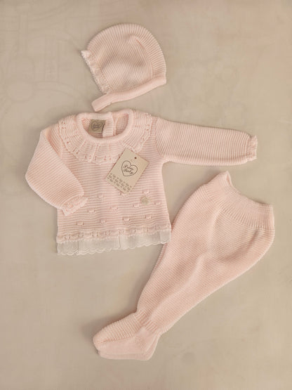 Conjunto tres piezas ROSA