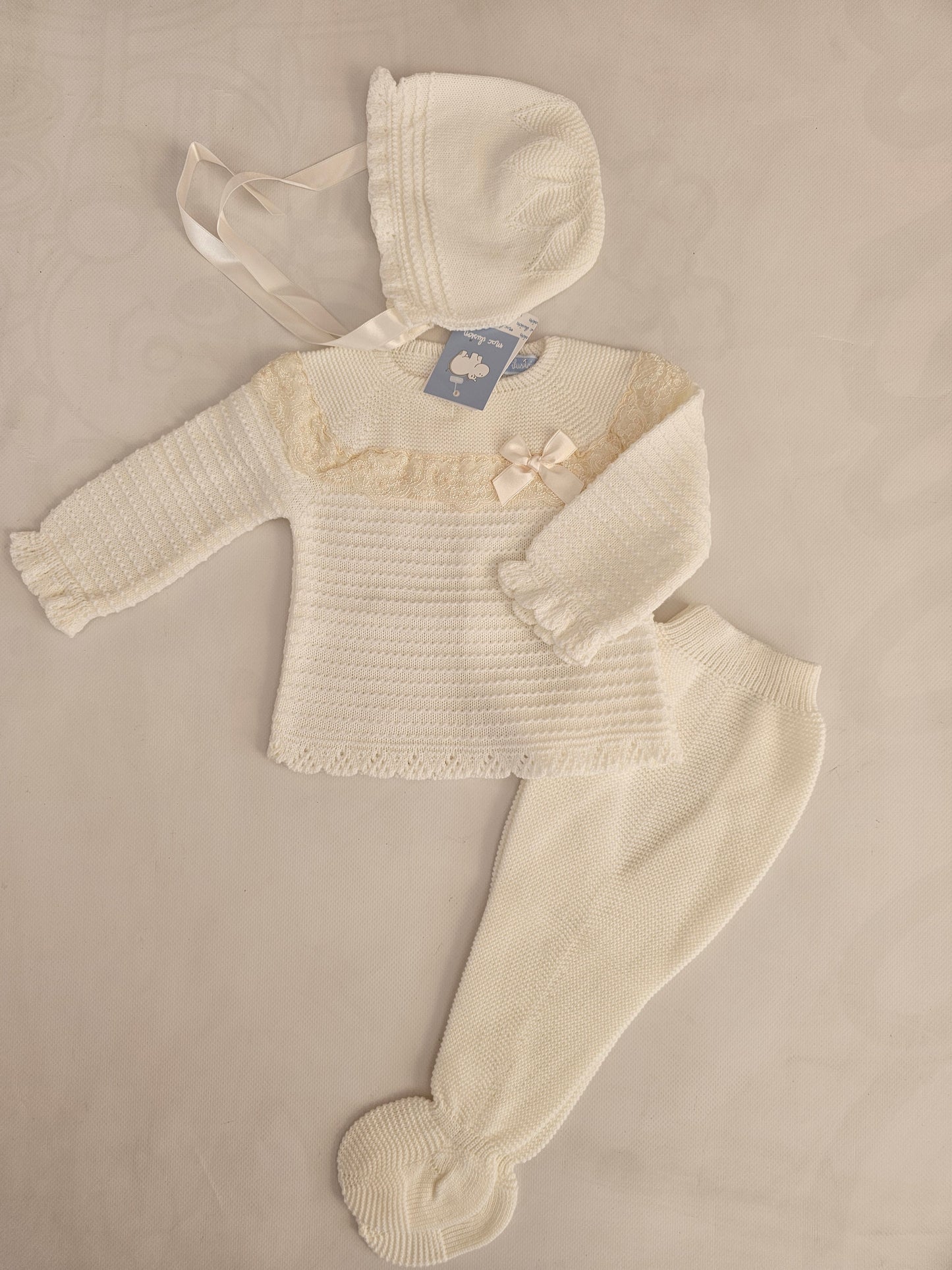 Conjunto tres piezas ENCAJE