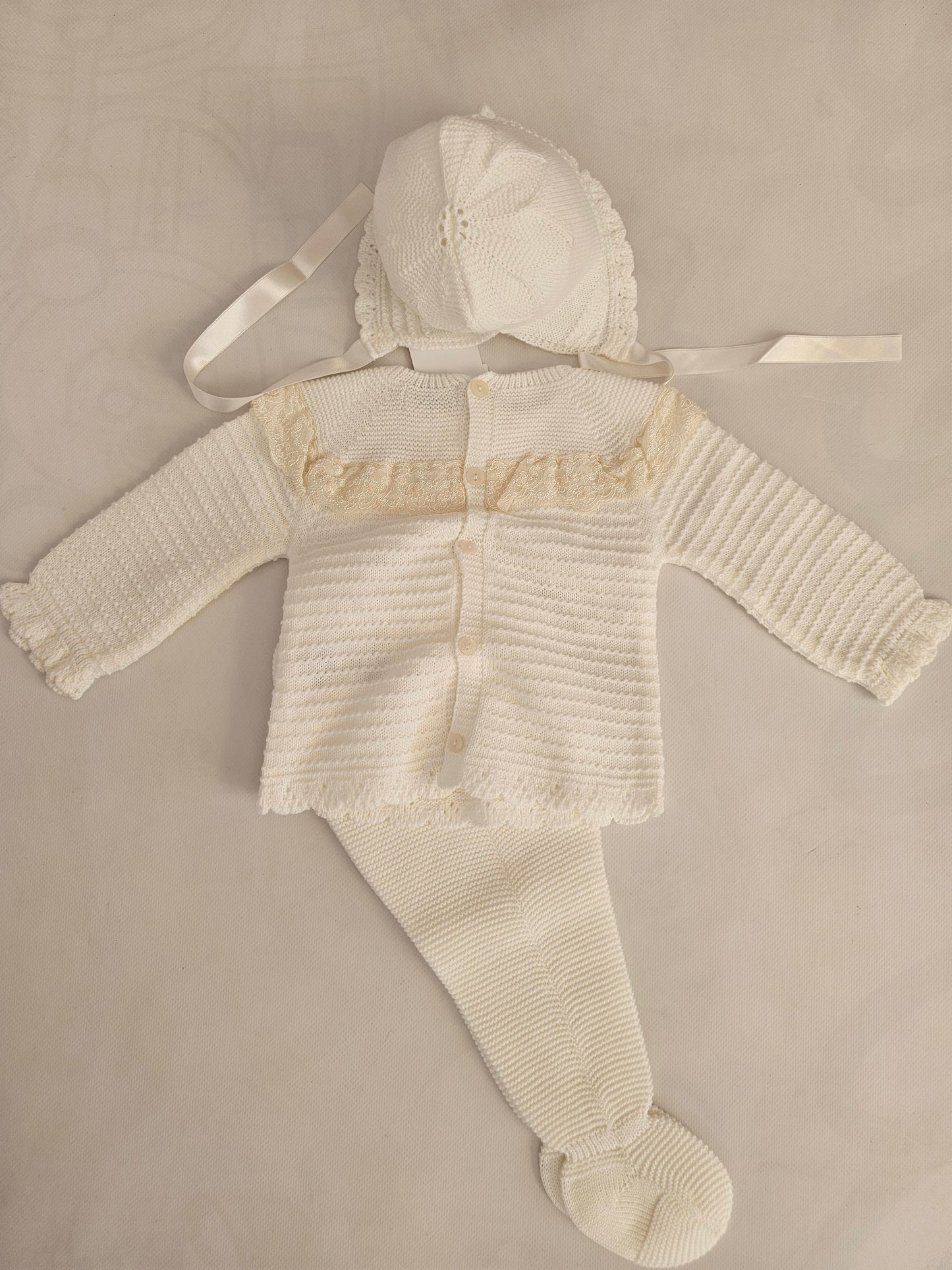 Conjunto tres piezas ENCAJE