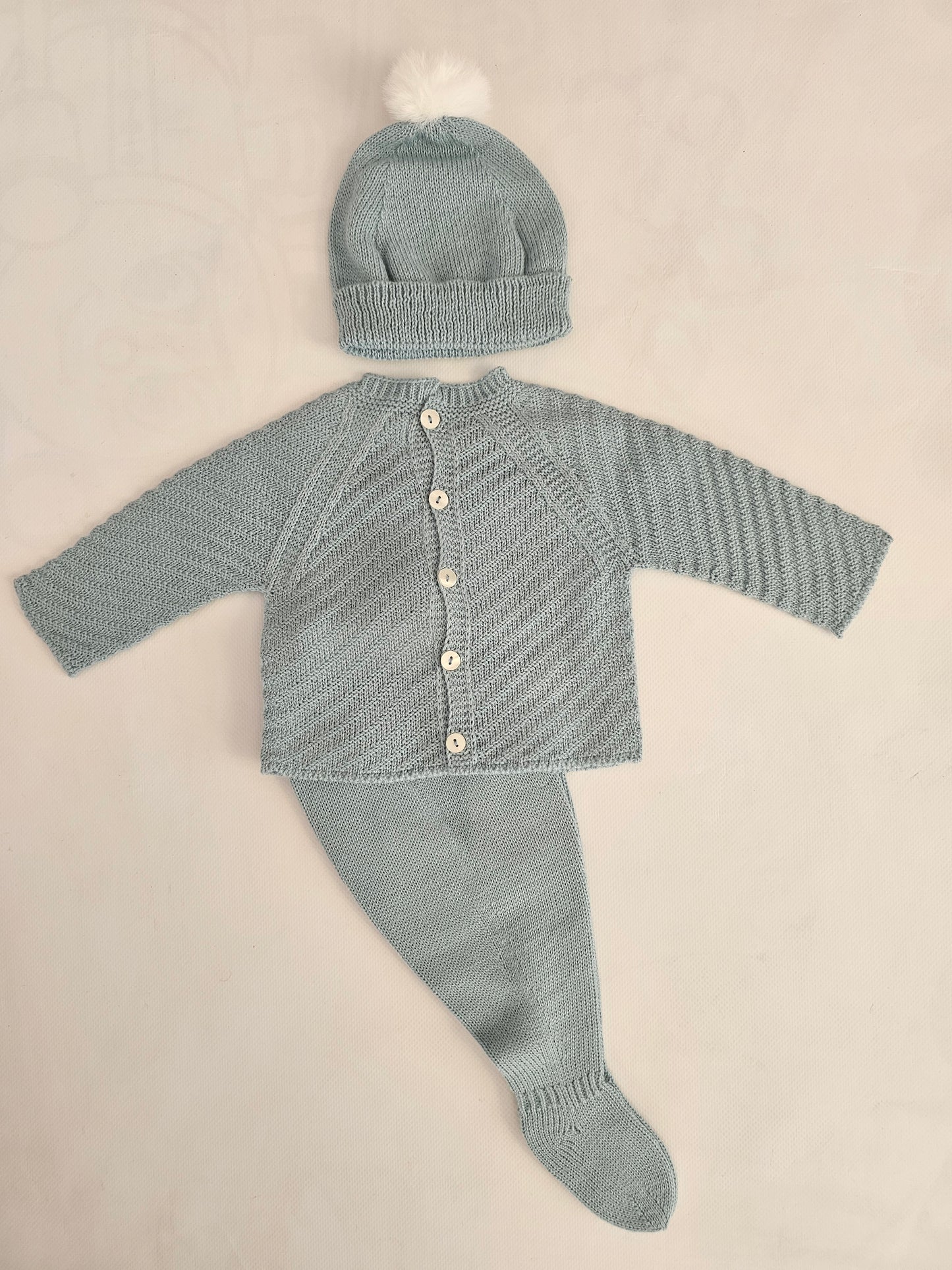 Conjunto tres piezas POMPÓN