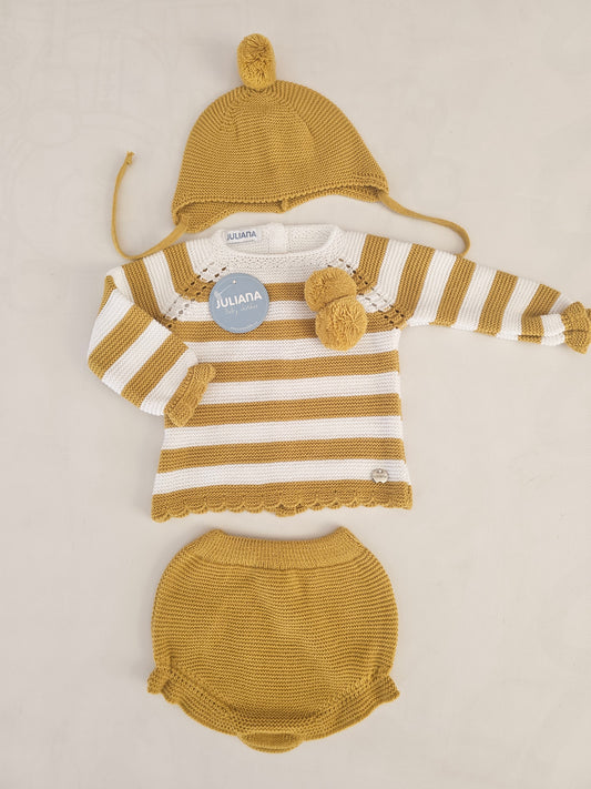 Conjunto bebé MOSTAZA