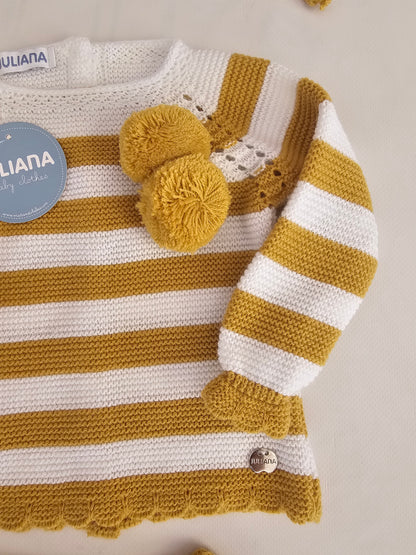 Conjunto bebé MOSTAZA