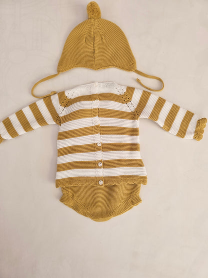 Conjunto bebé MOSTAZA
