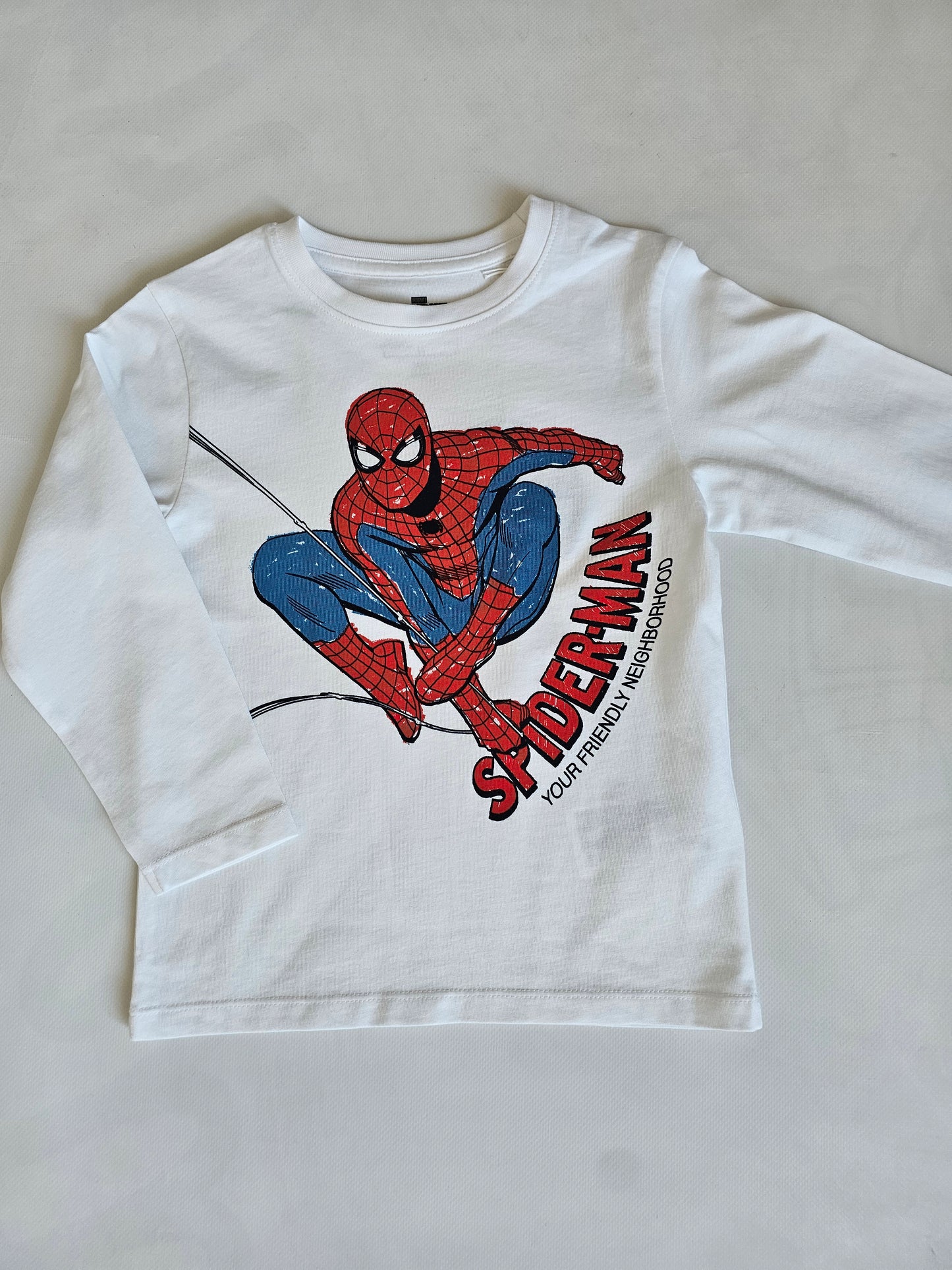 Camiseta blanca SPIDERMAN