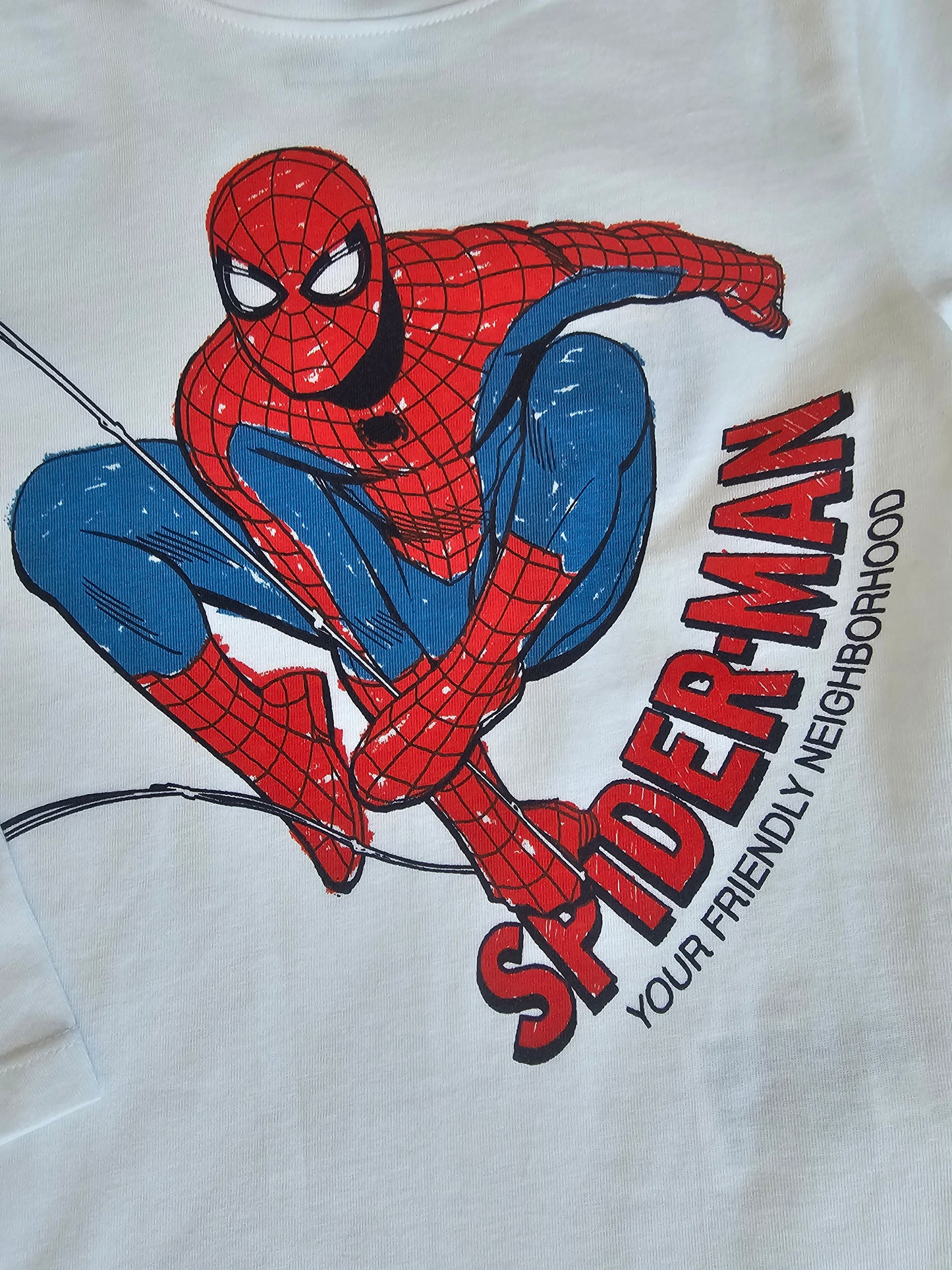 Camiseta blanca SPIDERMAN