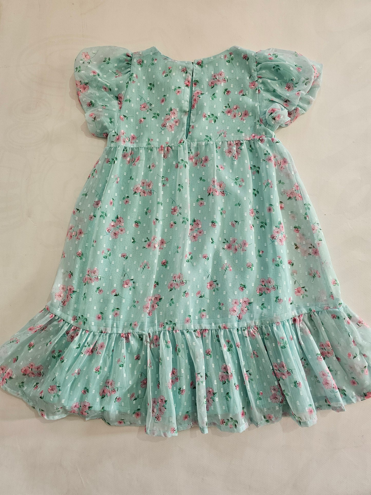 Vestido Gasa estampado flores