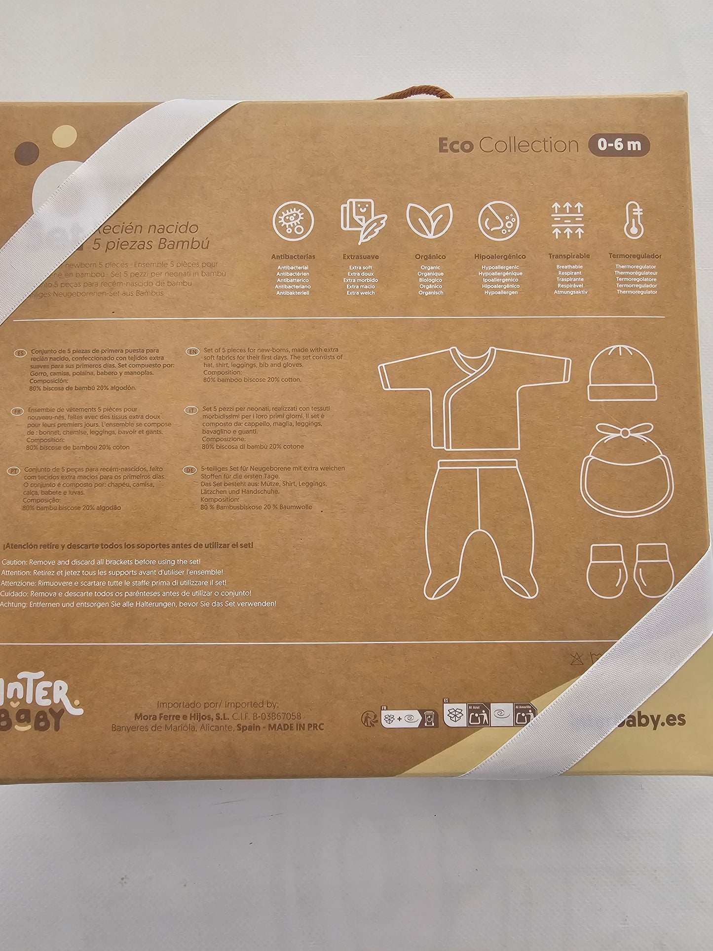 Conjunto primera postura Elefante