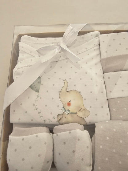 Conjunto primera postura Elefante