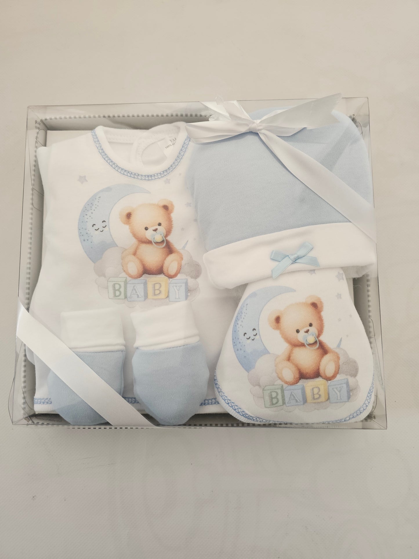 Conjunto primera postura Oso