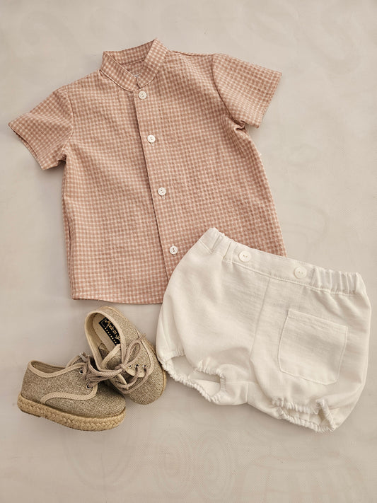 Conjunto bebé Rosa Empolvado