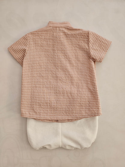 Conjunto bebé Rosa Empolvado