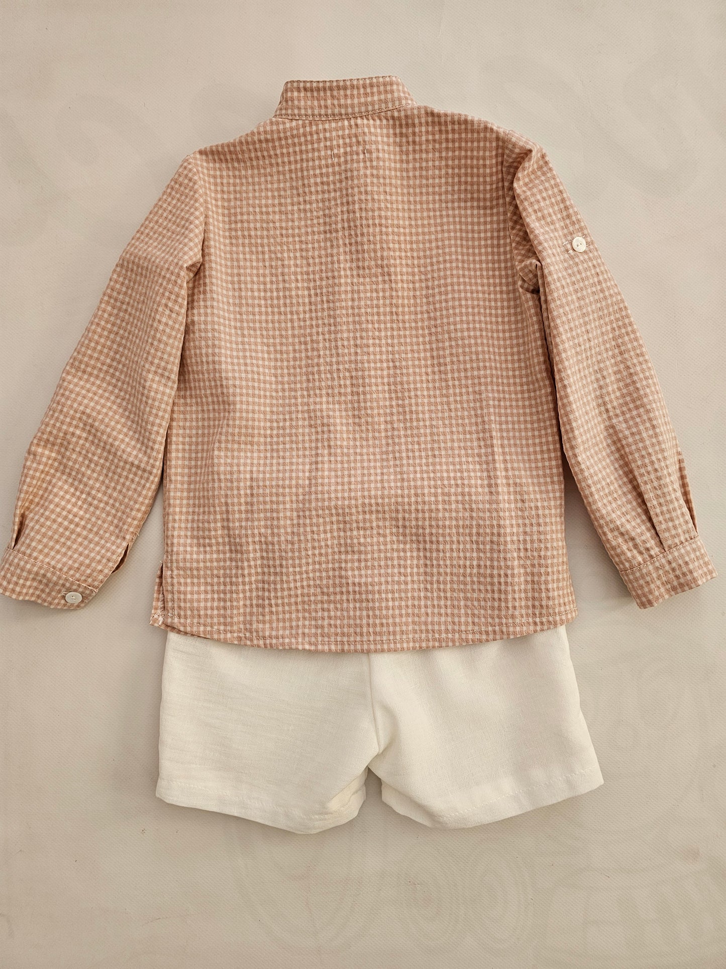 Conjunto niño rosa Empolvado