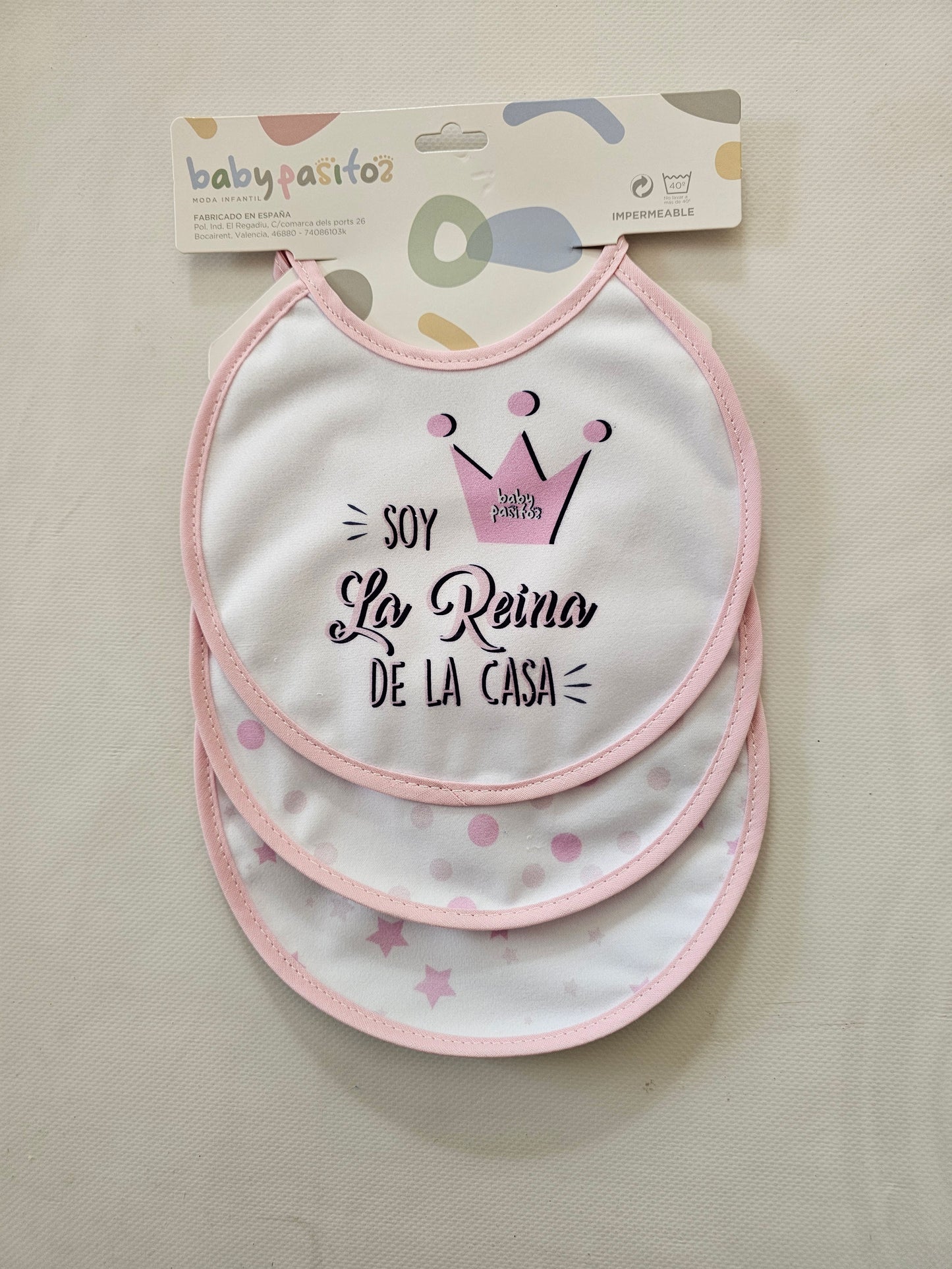 Pack Baberos Reina de la Casa