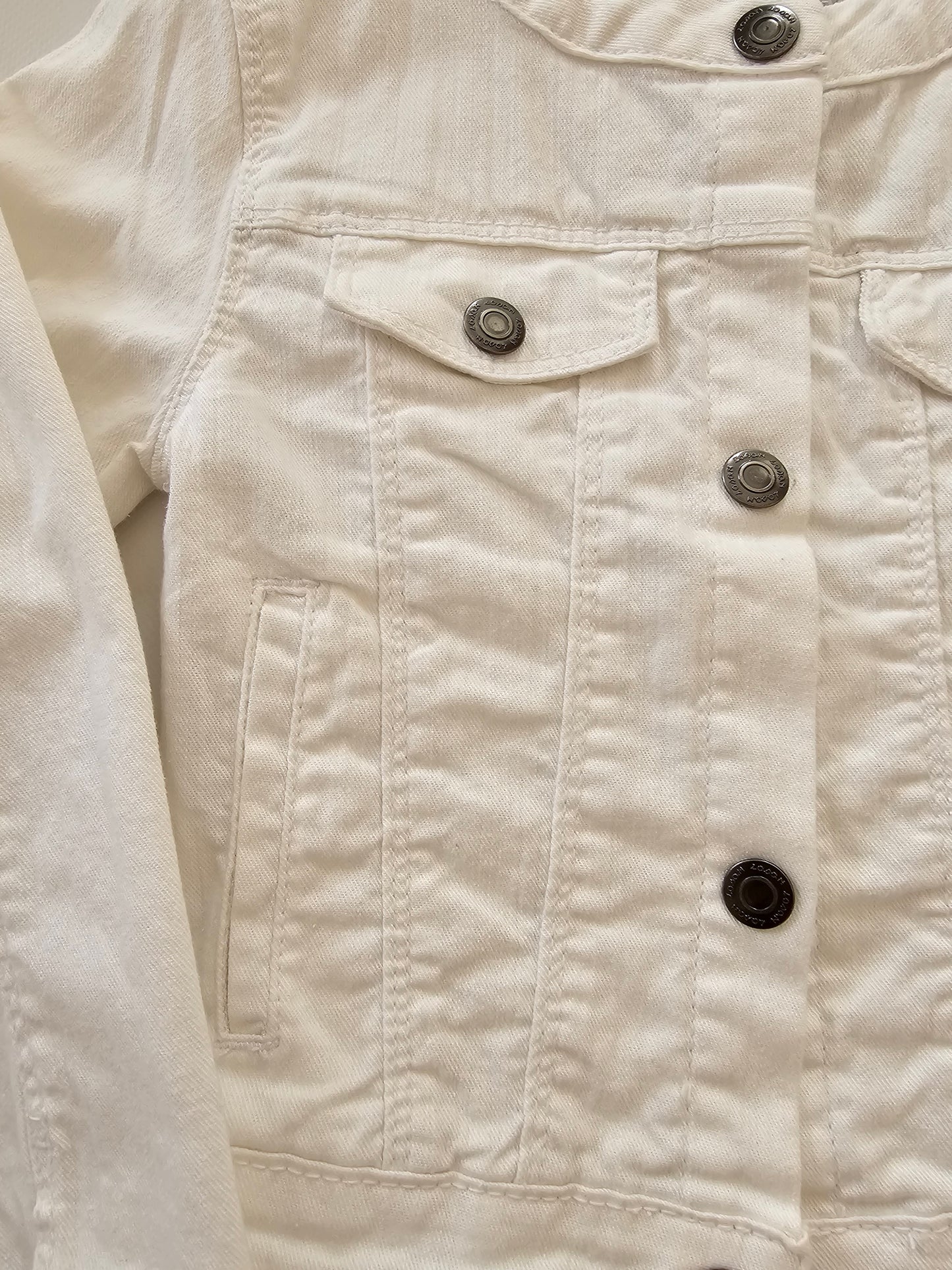 Chaqueta Vaquera Blanca