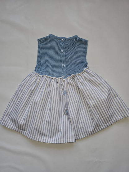 Vestido Punto+ Tejido