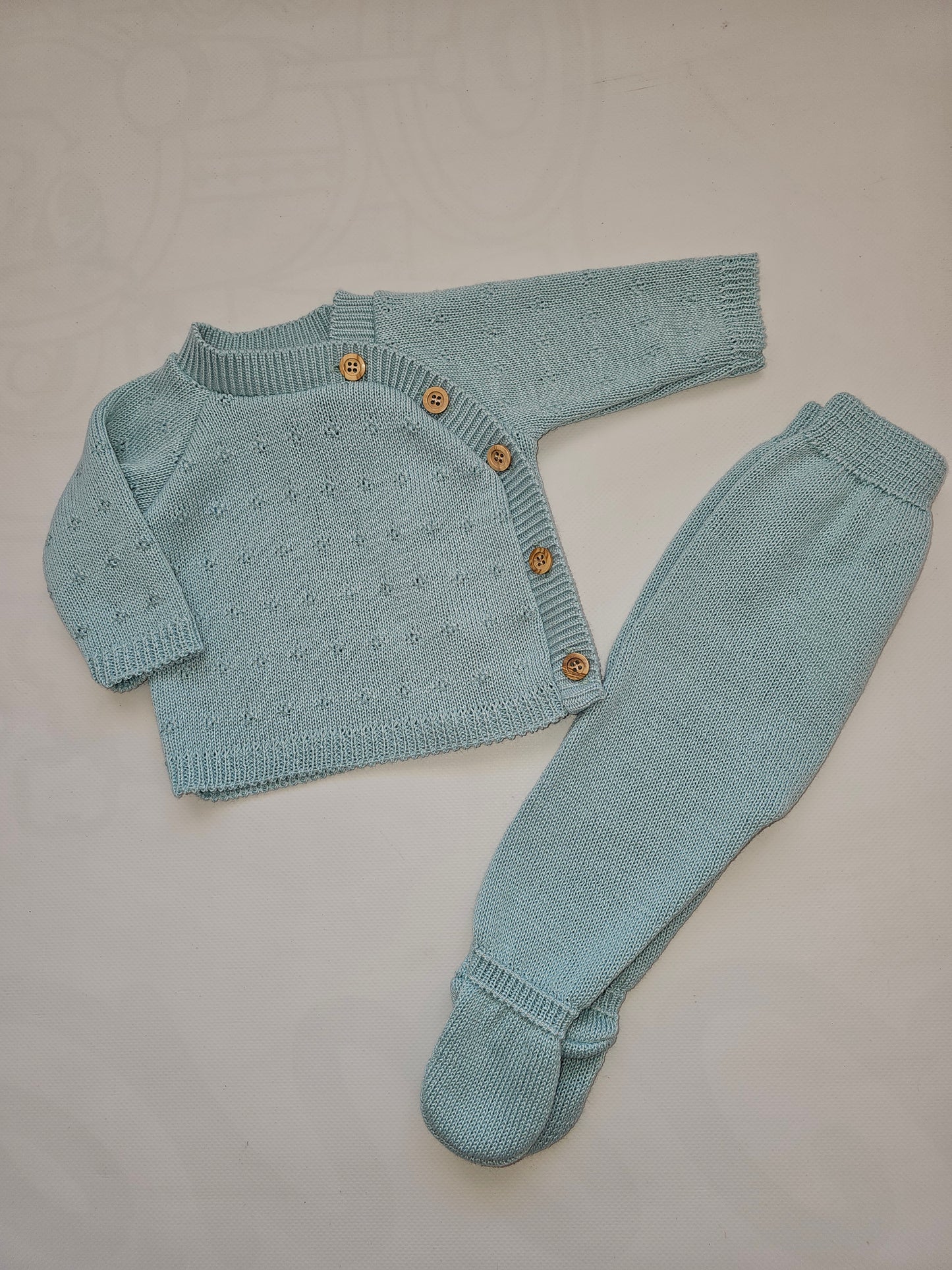Conjunto Verde Menta