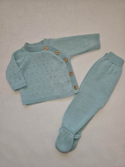 Conjunto Verde Menta