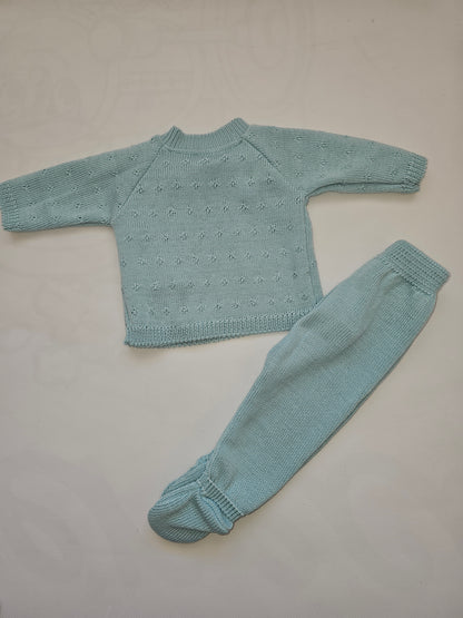 Conjunto Verde Menta
