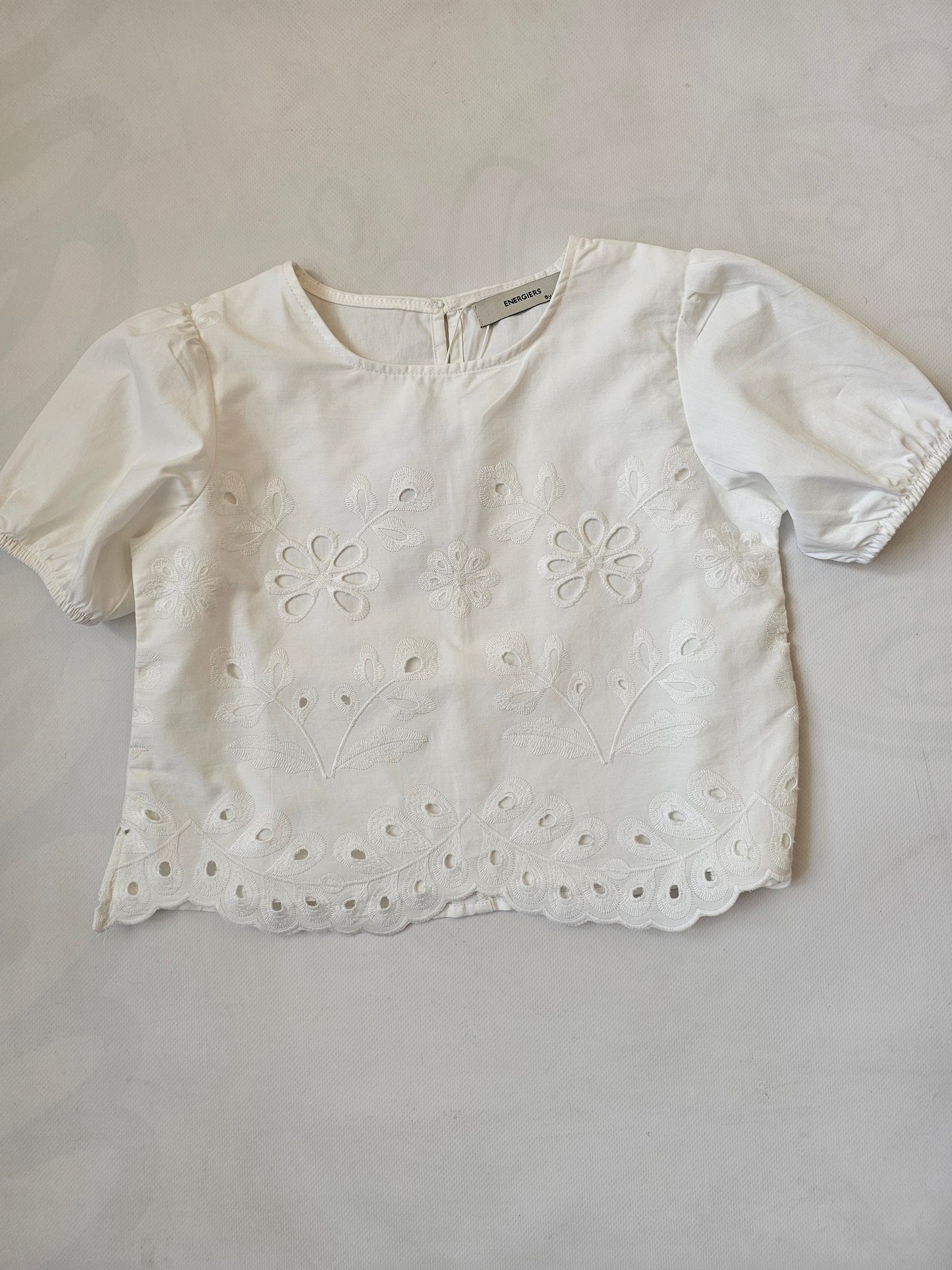 Blusa Perforada Flores
