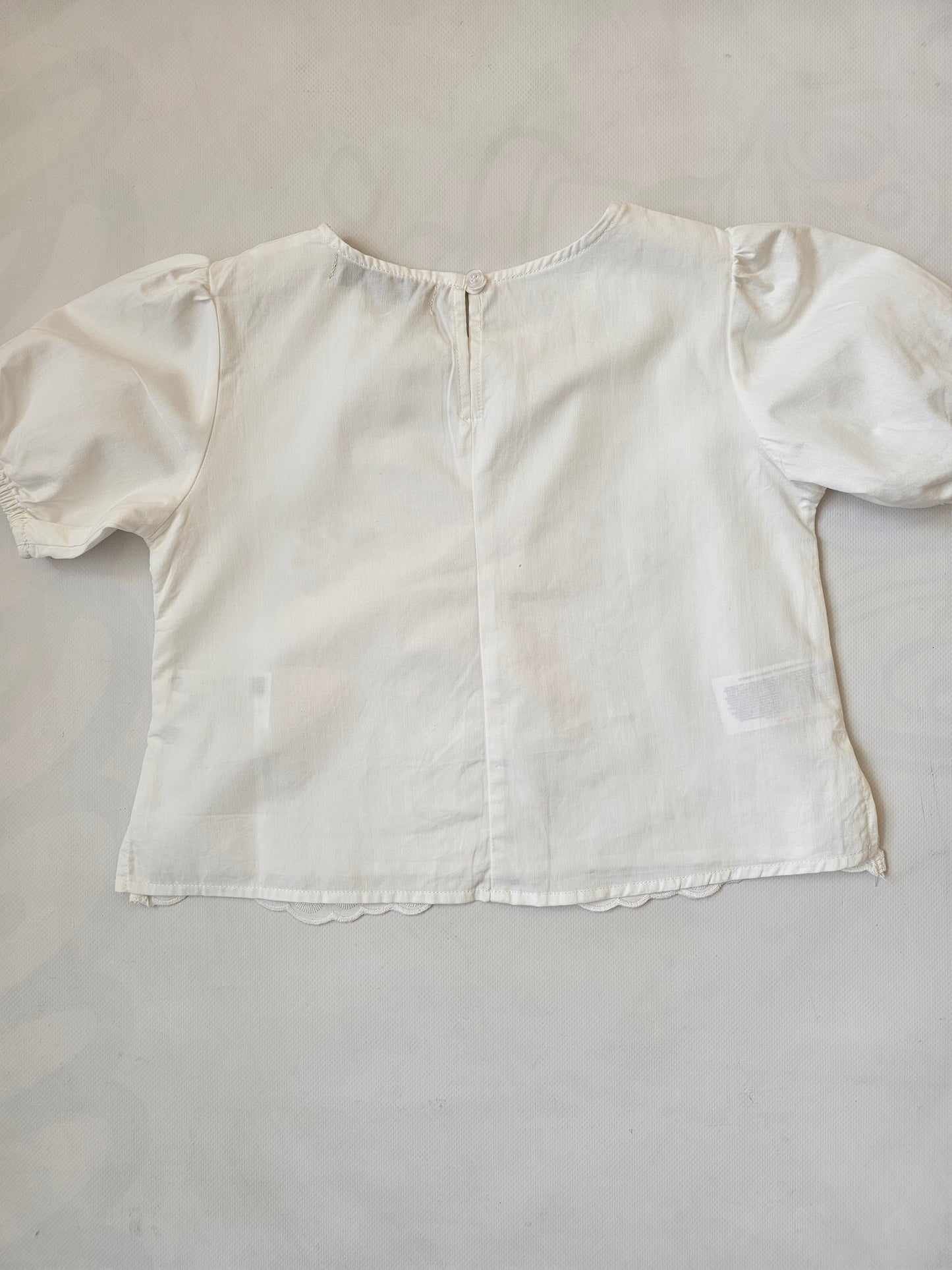 Blusa Perforada Flores