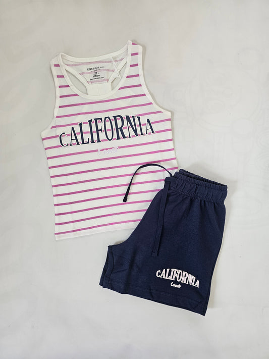 Conjunto California Rayas