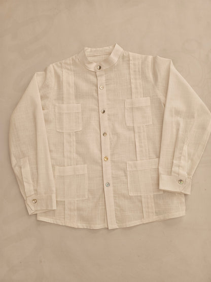 Camisa Cubana Blanca