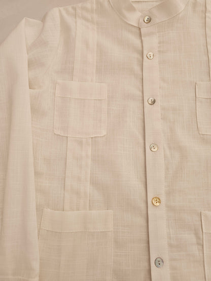 Camisa Cubana Blanca
