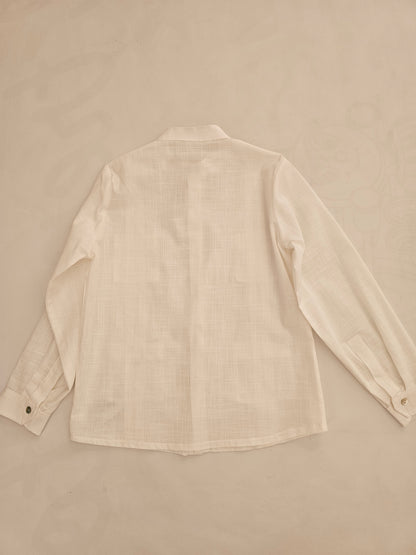 Camisa Cubana Blanca
