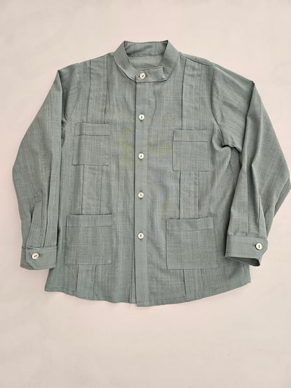 Camisa Cubana Verde