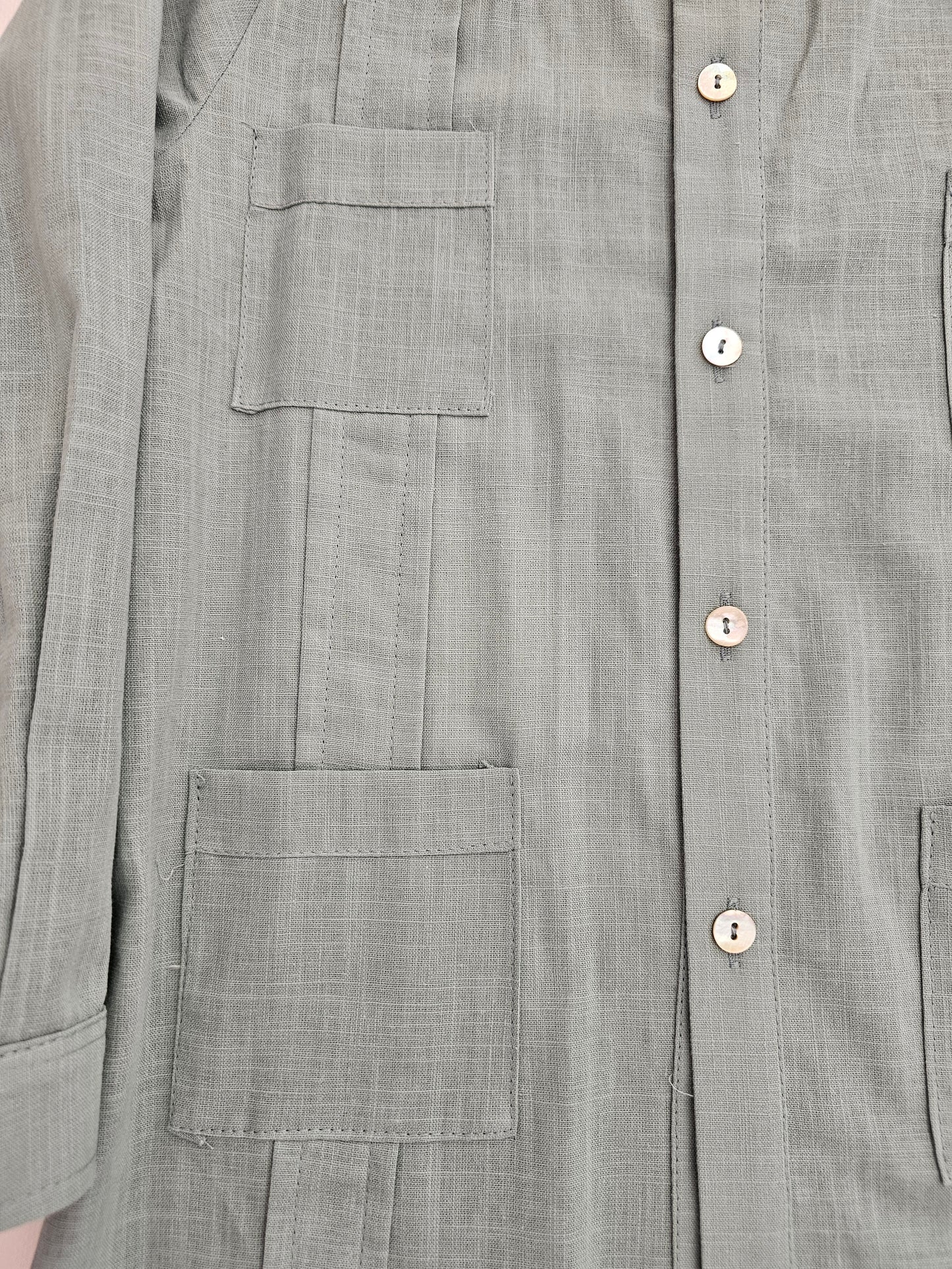 Camisa Cubana Verde