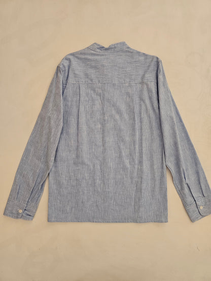 Camisa Cubana Azul