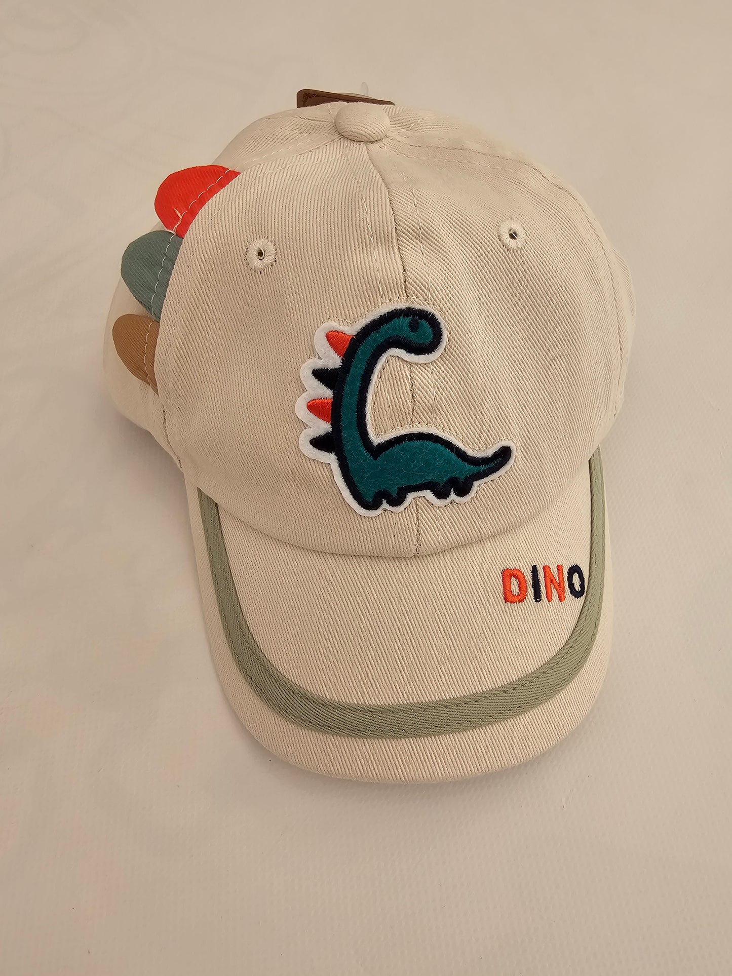 Gorra Dinosaurio Beige