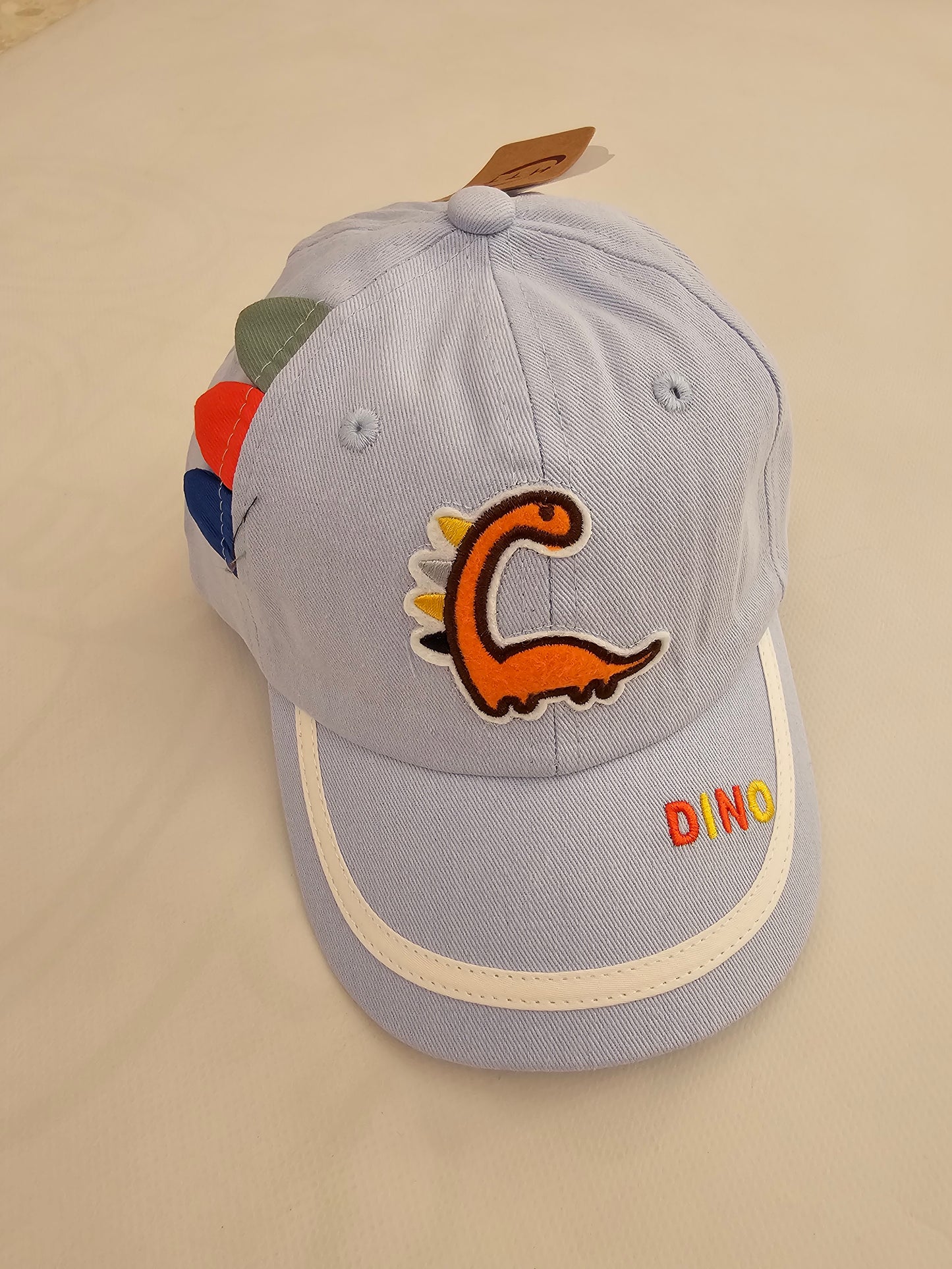Gorra Dinosaurio Celeste