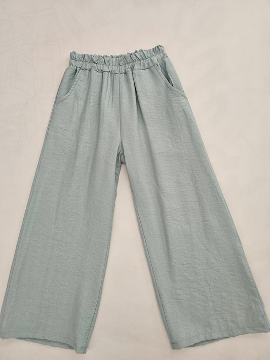 Pantalón Palazo Verde