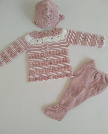 Conjunto 3 piezas TRENZAS
