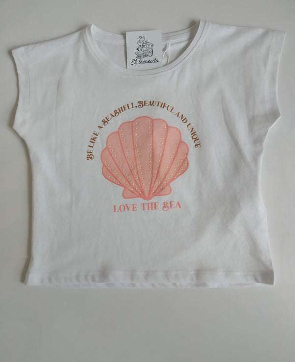 Camiseta algodón CONCHA
