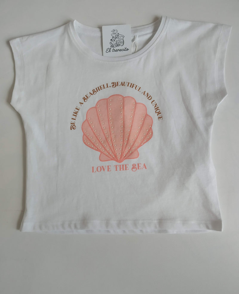 Camiseta algodón CONCHA