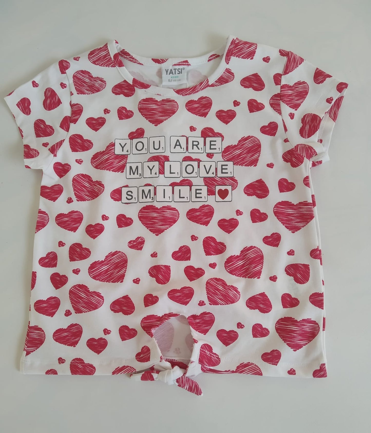 Conjunto Short Corazones