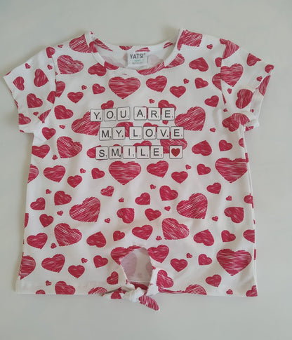 Conjunto Short Corazones